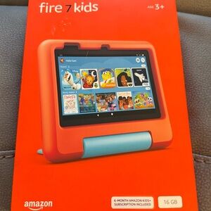 Amazon Fire 7 Kids Tablet - Orange